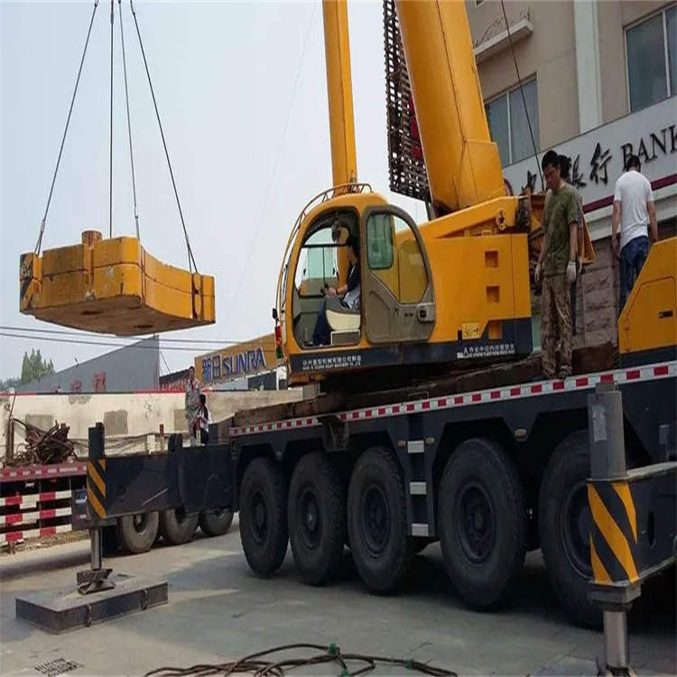 邯郸复兴当地吊车出租|机器吊装|75吨|工厂搬迁服务